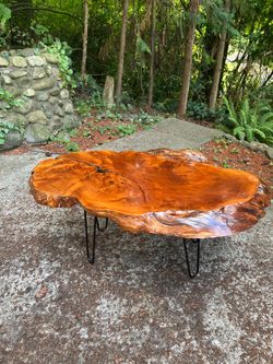 *Pending pickup* Live edge coffee table