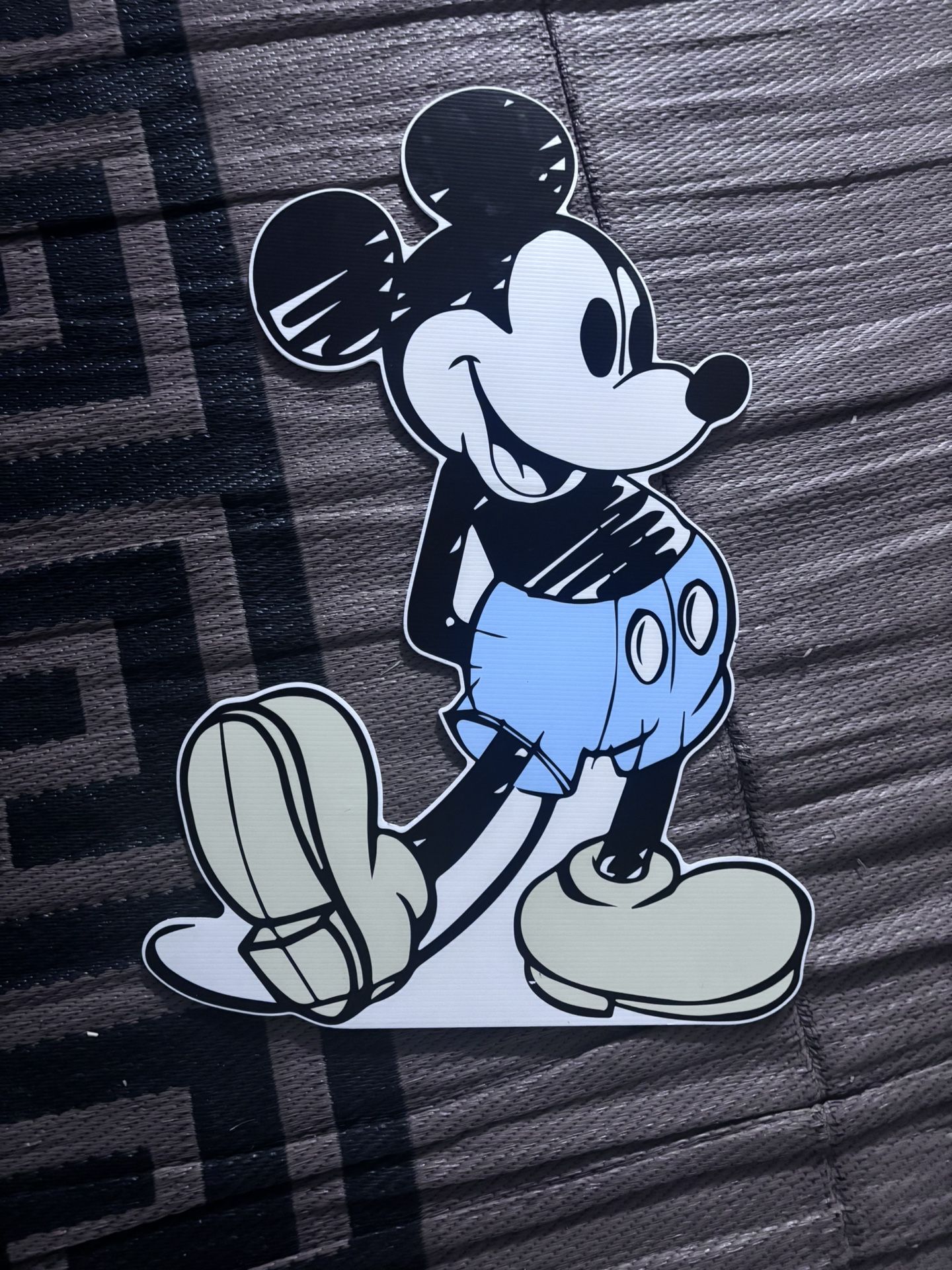 Mickey & Minnie Poster Board Display For Decoration