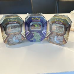 Triple Whammy Tin Pokemon!!