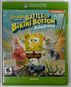 SpongeBob Squarepants Battle for Bikini Bottom Rehyrated Xbox One THQ Nordic!