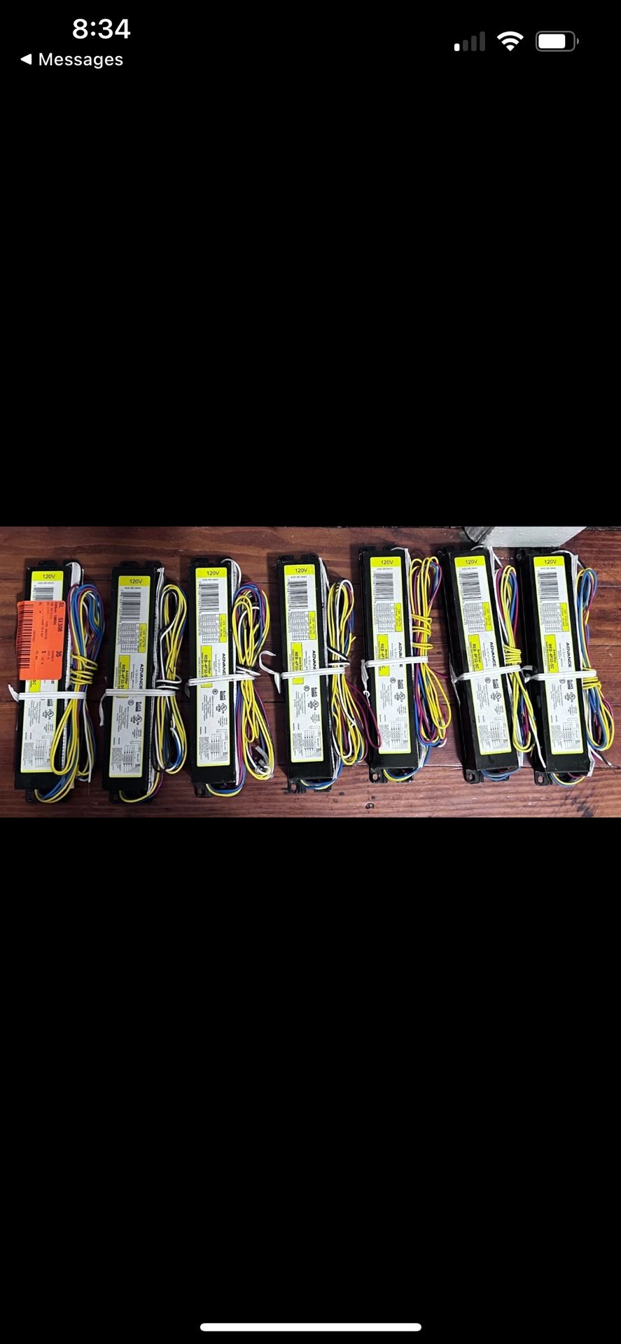 7-Pk  Philips Advance 32W REB-4P32-SC, 120/277V Instant Start Electronic Ballast