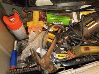 Random drill l bits tape measure,drill etc