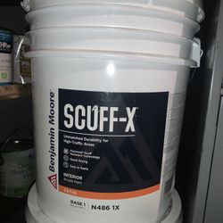 5- Gallon BENJAMIN MOORE Satin Interior Acrylic - SWISS COFFEE