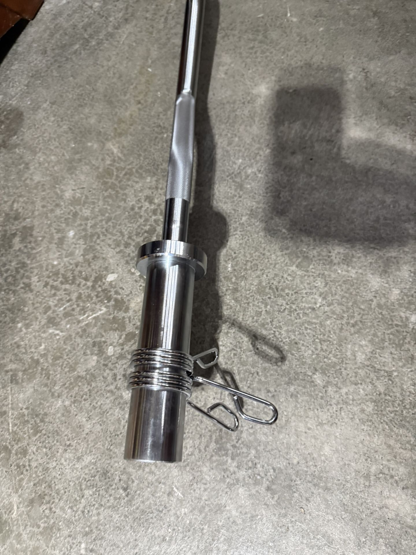 Olympic weights curl bar