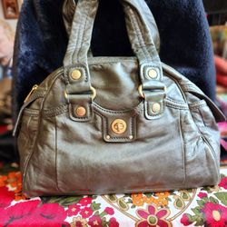 Dark Olive Marc Jacobs Boho Satchel
