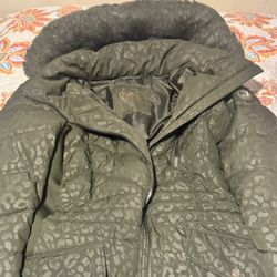 Michael Kors Womens Faux-fur-trim Puffer Jacket 2X