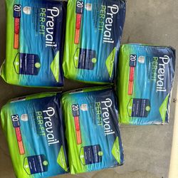Adult Size Medium Diapers Have 5 Packs (6$ Per Pack ) PRICE FIRM 