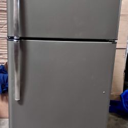 Nice Stainless Refrigerator Like New $350