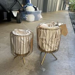 Gold Candle Holders