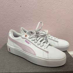 Puma Women’s 10 White And Pink