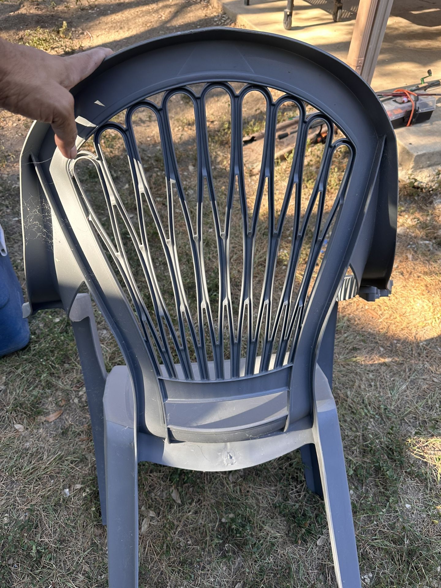 Set Of 8 Big Easy Adirondack Chairs