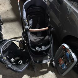 Max Cosi Complete Baby Stroller And Car Seat Combo