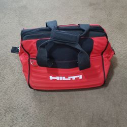 Hilti Heavy Duty Tool Bag w/strap and Handle - Collapses Down Flat