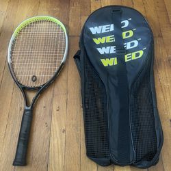 Weed Tennis Racket New With Travel Case