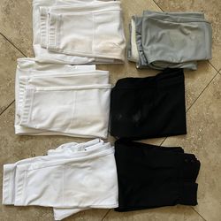 Dirty Mids Baseball Pants - Adult Mens Med- Lot of 6 Pants