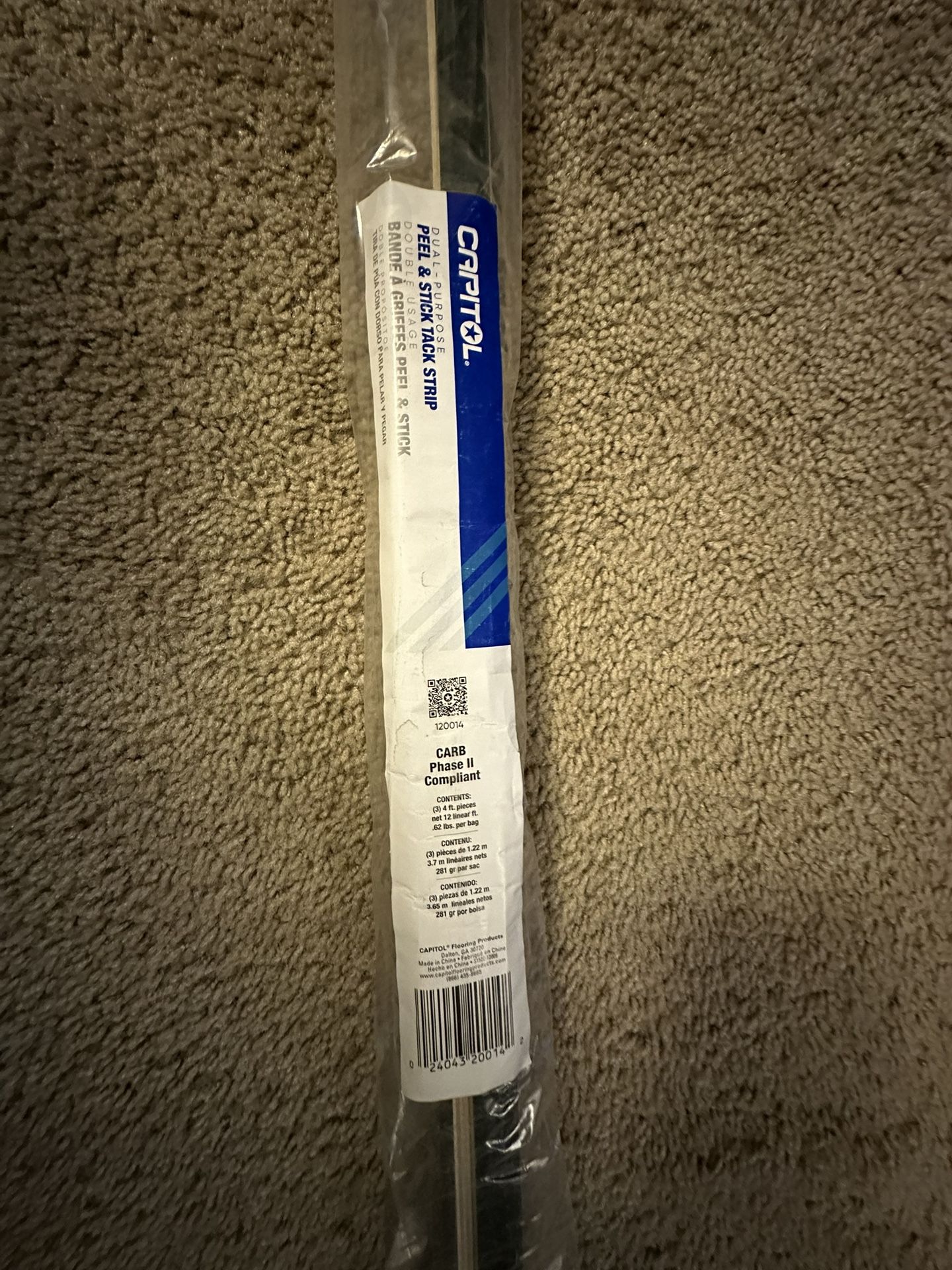Peel & Stick Tack Strip