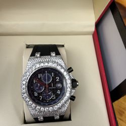 AP Moissanite Watch (passes All Diamond Testers )