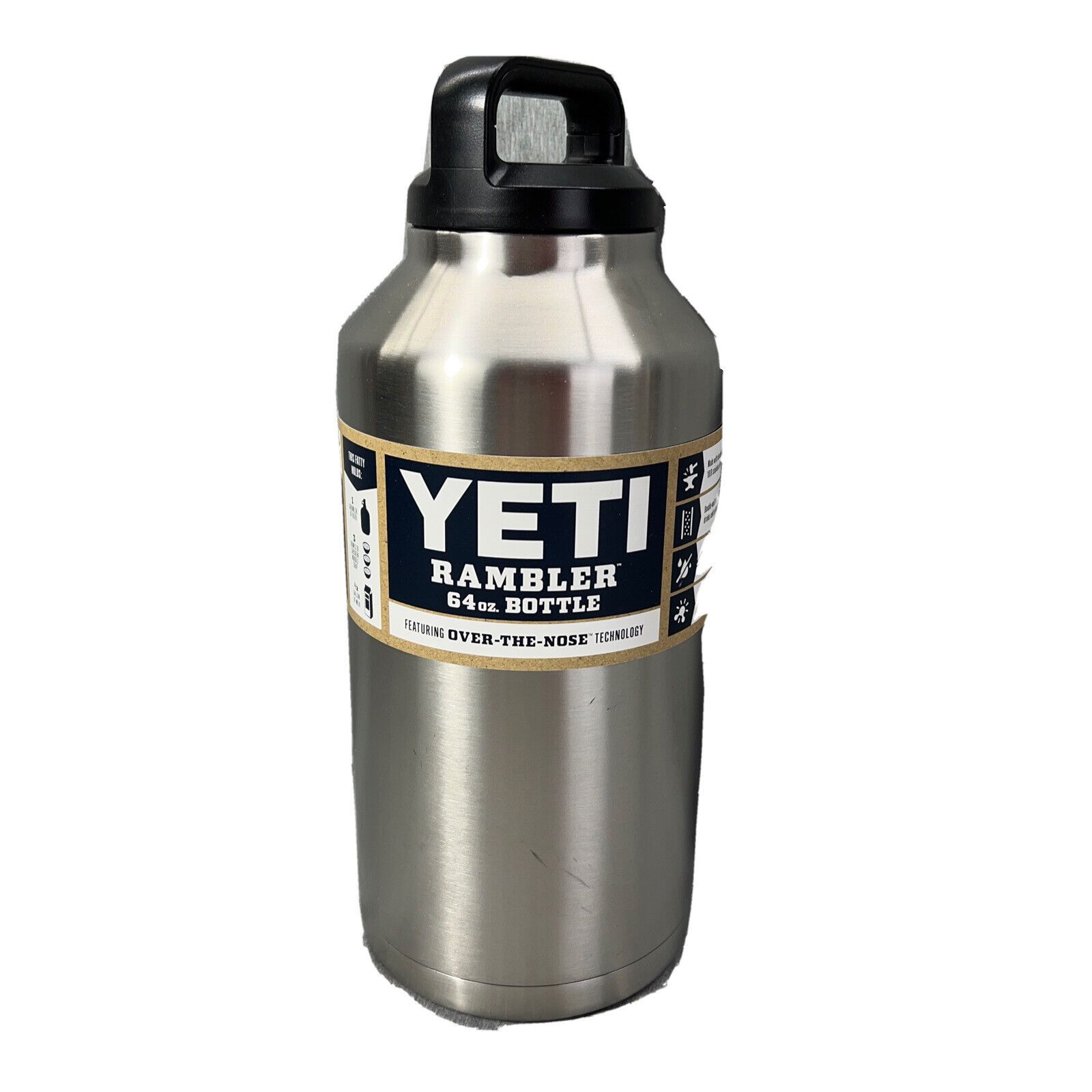 YETI 64OZ RAMBLER STAINLESS STEEL THERMOS for Sale in
