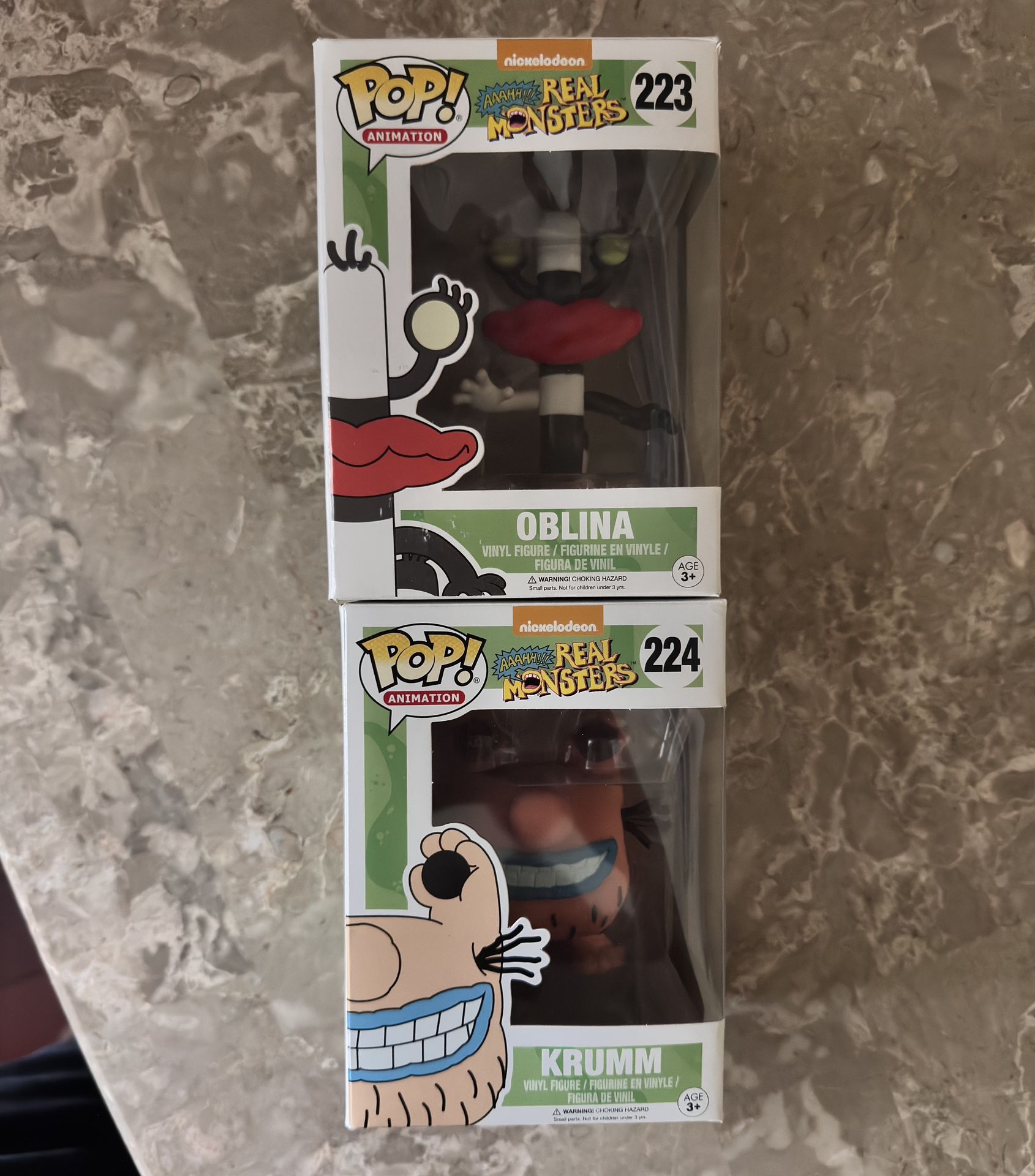 Funko Pop Oblina 223 And Krumm 224