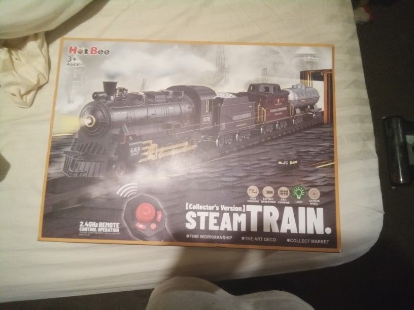 Collectors Steam Train. With Real Steam Smoke