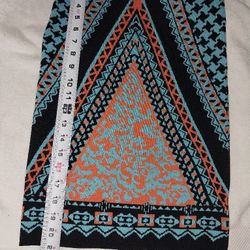 Drop Boutique  Multicolor Skirt Size Small NEW NO TAG