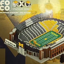 BRXLZ building bricks Michigan Stadium “The Big House”