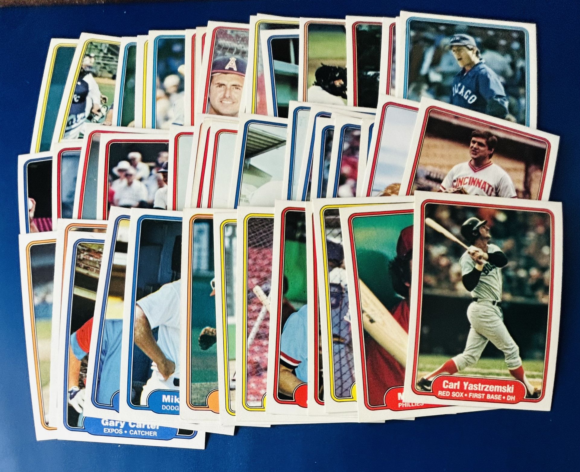 1982 Fleer Baseball Card Lot - HOF, All Stars, Rookies