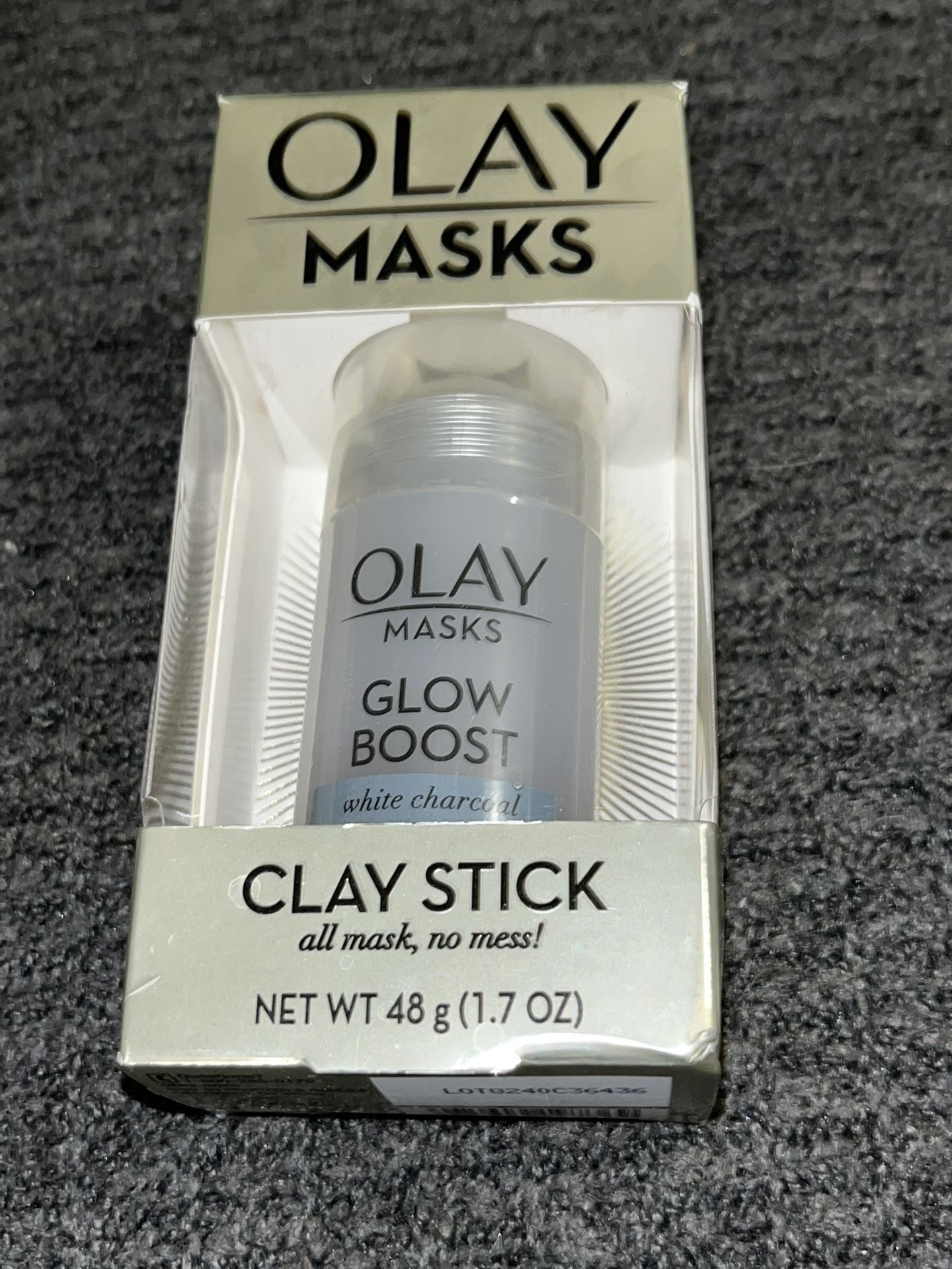 okay mask clay stick glow boost white charcoal