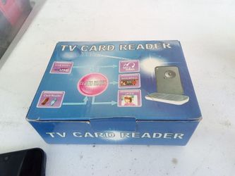 Tv card reader