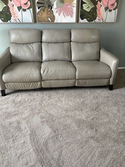 Reclining sofa & 2 recliners