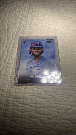 Otto Lopez autograph RC