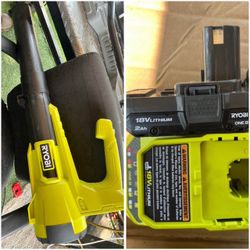 Ryobi small blower 18V