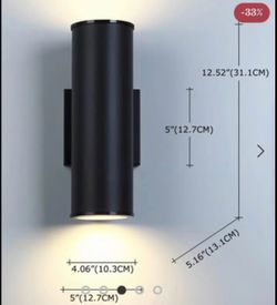 Zennor Steel LED Wall Light
