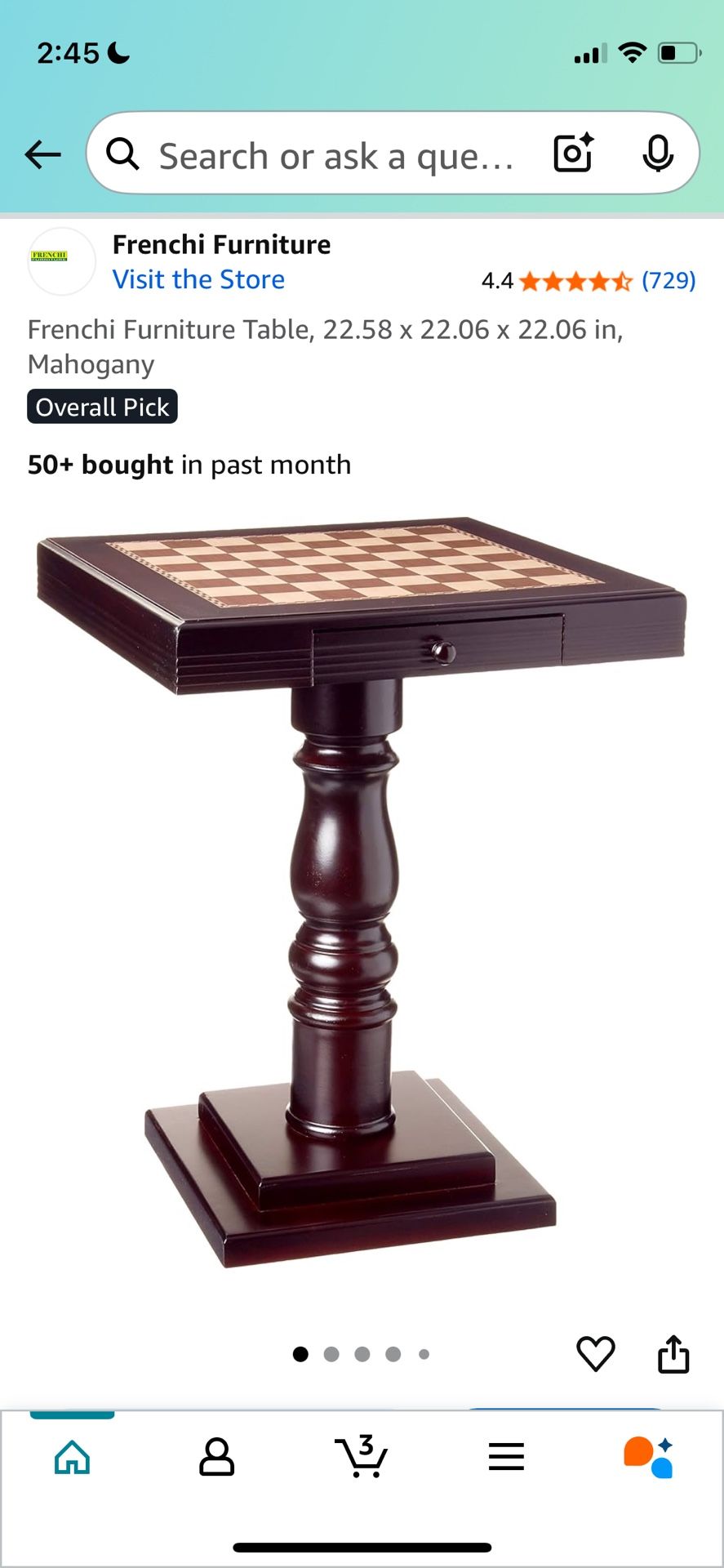 Chess Game Table