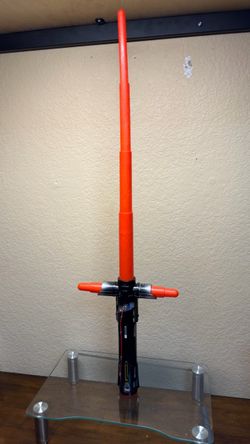 Star Wars The Force Awakens Kylo Ren Red Extendable Lightsaber Non-Electronic