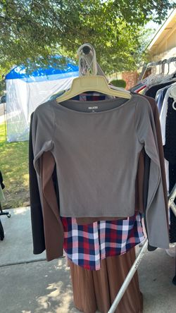 Hollister Long Sleeve Crop Top XS
