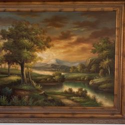 Fine Art Oil Painting 5 Ft X 4Ft 