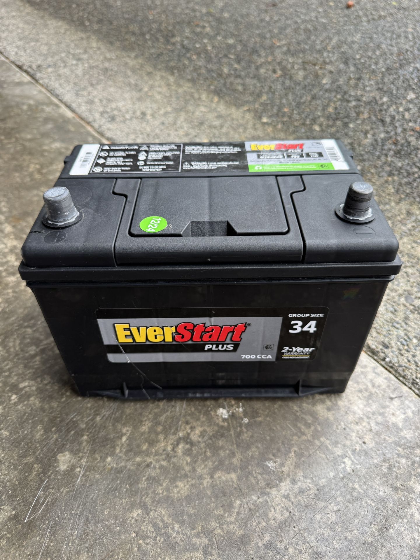 Car Battery Group Size 34