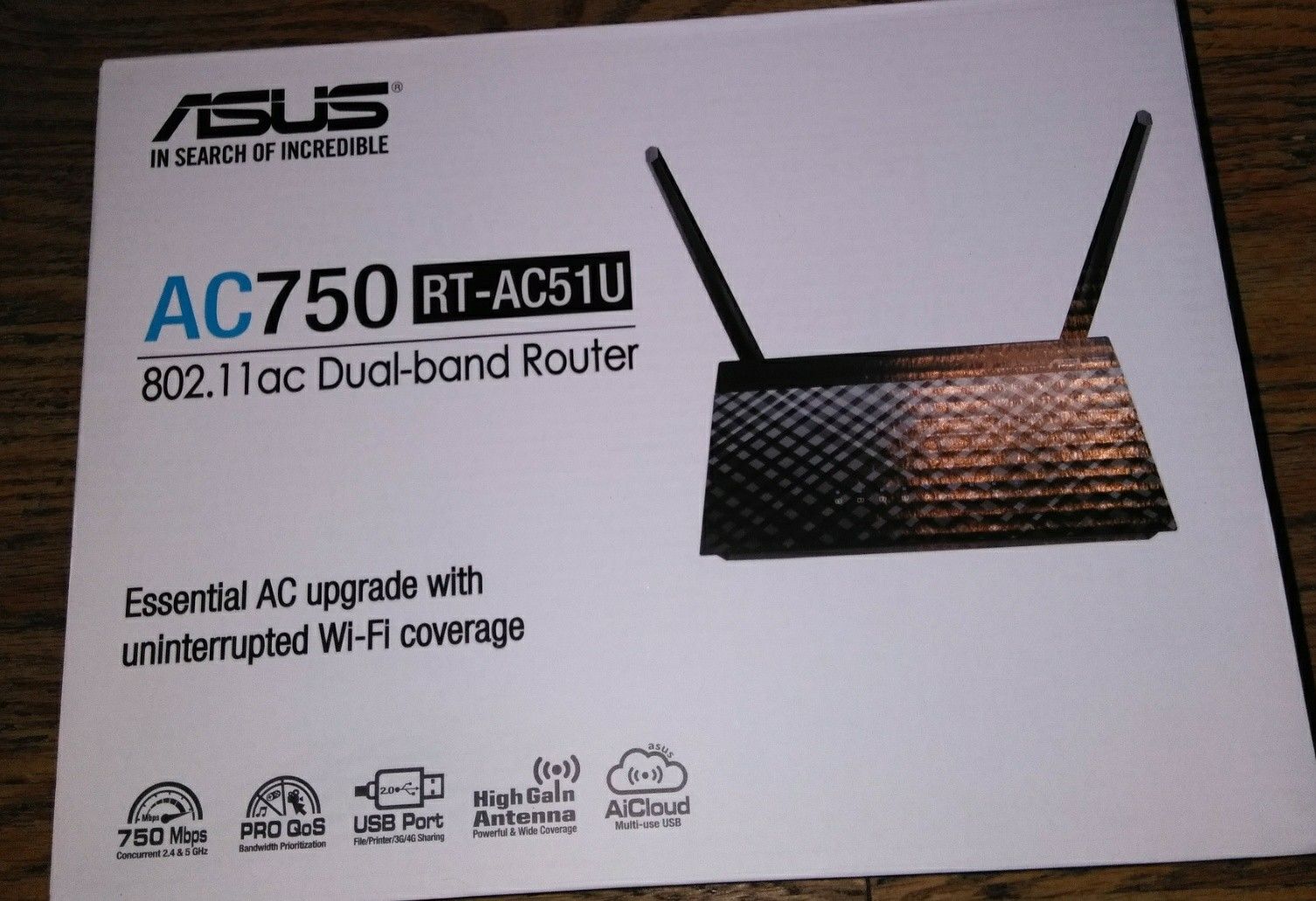 ASUS AC750 Dual-Band Router