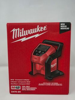 Milwaukee M12 Compact Inflator 2475-20