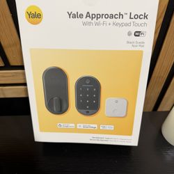 Yale Approach™ Lock with Wi-Fi + Keypad Touch - Black Suede