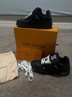 Black LV trainers (size 8)
