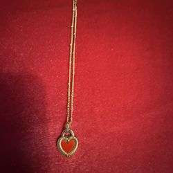Necklace - One Heart And Other Pipe Charm