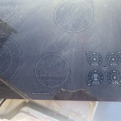 Kitchen Aide Electric Glass Stove Top