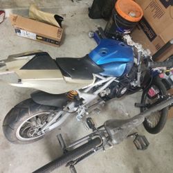 Youth "Mini" Gas Power Motorcycle 