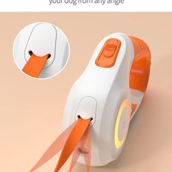 ROJECO 5M Automatic Retractable Dog Leash LED Luminous Leading Fashion Light Straps For Dog