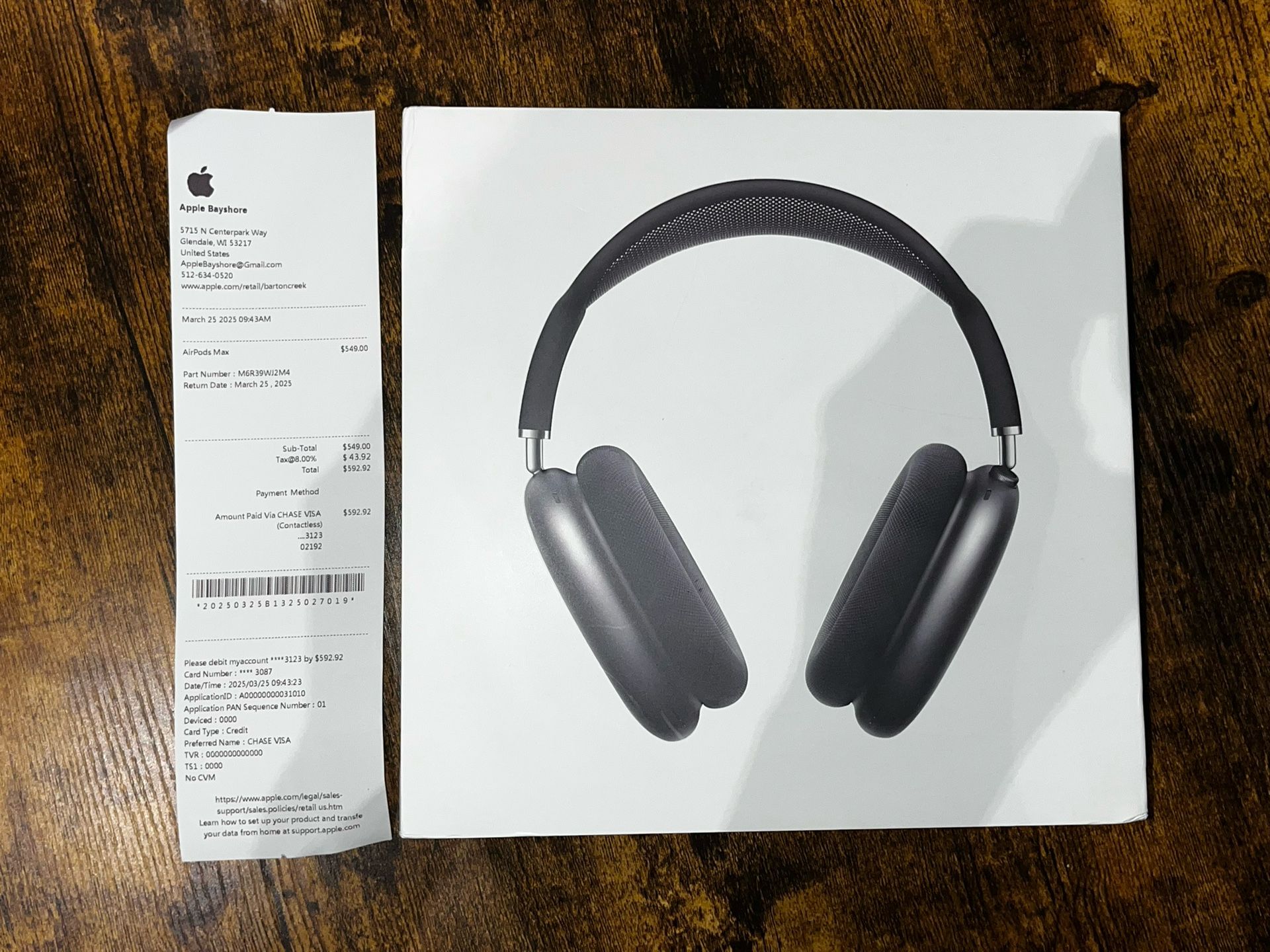 Brand New AirPods Max ( Midnight Black )