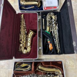 ITALY Yamaha King Buescher Conn Saxophones for sale 