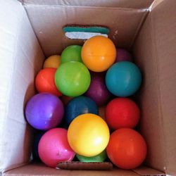 Bundle Lot of Ballpit Colorful Plastic Balls