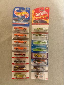 Hot Wheels, $6 each